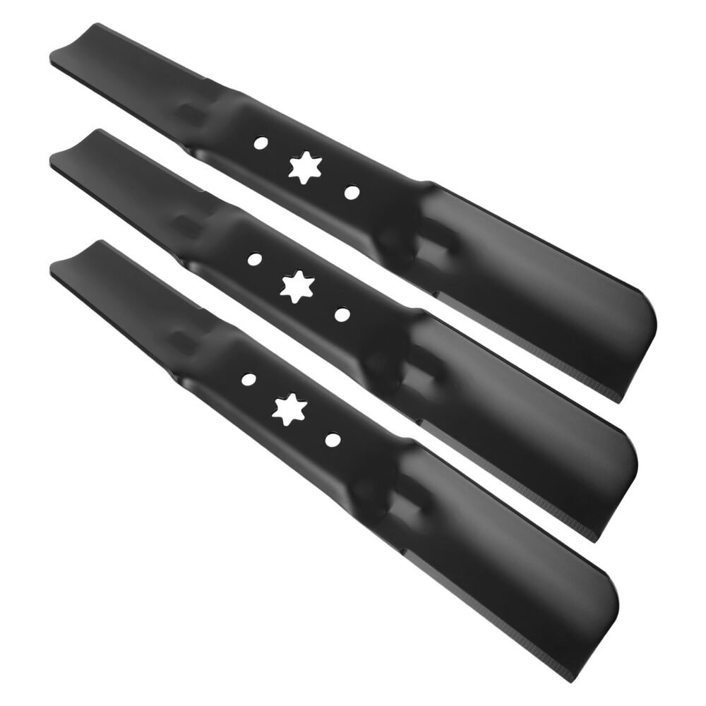 942-05056A Mower Blades Fit for Cub-Cadet ZT1 54" Deck, 742-05056 Medium Lift Blade Compatible with Cub Cad et RZT-L54 Zero Turn, Troy-Bilt Lawn Tractor, Craftsman Riding, 3 Pack